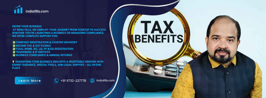 indiafills.com tax benefit banner facebook