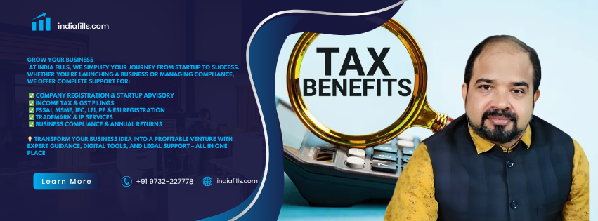 indiafills.com tax benefit banner facebook